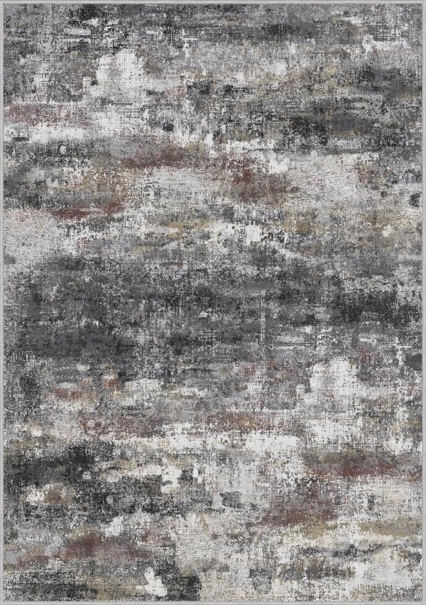 BEIMO Area Rugs 9x12 for Living Room Bedroom, Large Modern Abstract Machine Washable Soft Dark Gray Rug, Floor Carpet with Non Slip Backing for Dining Room