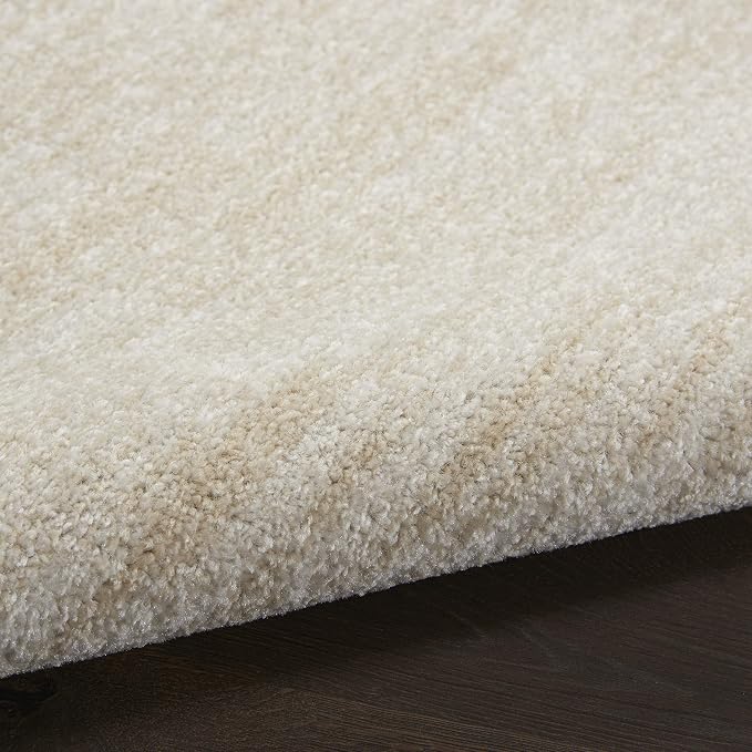 Nourison Home Nourison Essentials Ivory Beige 8' x 10' Area Rug - Easy Clean, Non Shedding, Bed Room, Living Room, Dining Room, Kitchen (8' x 10')