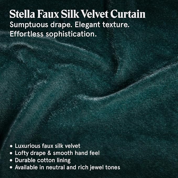 HiEnd Accents Stella Faux Silk Velvet 3 Piece Duvet Cover Set with 2 Pillow Shams, Queen, Storm Blue, Romantic Western Modern Traditional Style Luxury Bedding, Comforter Cover and 2 Pillow Cases