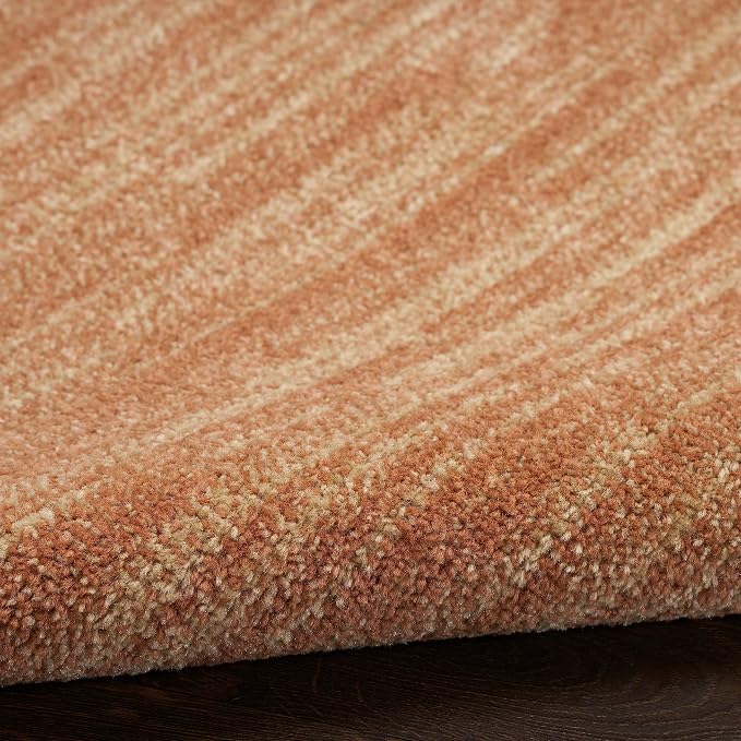 Nourison Home Nourison Essentials Rust 9' x Square Area Rug - Easy Clean, Non Shedding, Bed Room, Living Room, Dining Room, Kitchen (9' x Square)