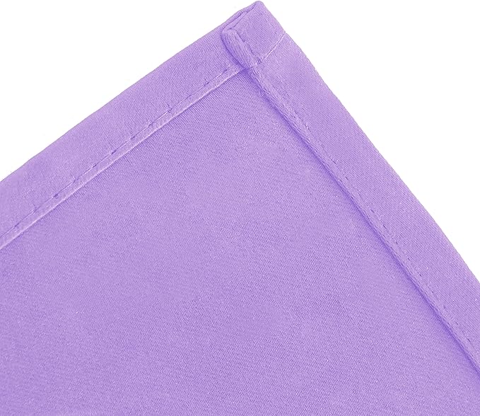 LEMOMO Blackout Curtains 66 x 84 inch/Lavender Curtains Set of 2 Panels/Thermal Insulated Room Darkening Bedroom Curtains