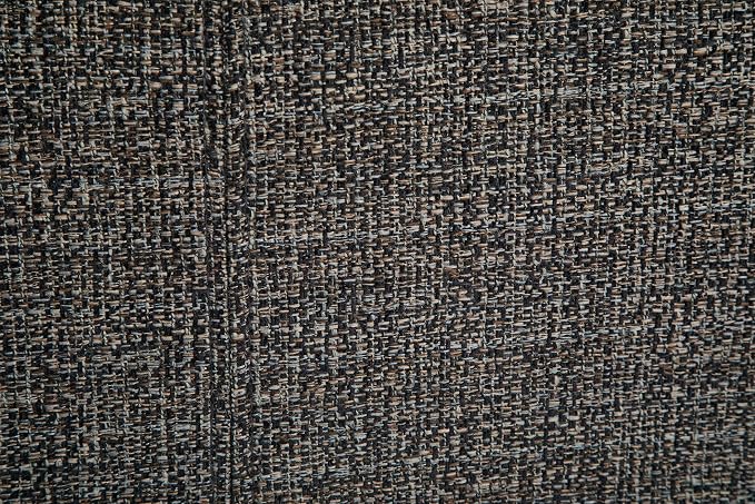 SIMPLIHOME Avalon Storage Ottoman Bench - 48" Wide x 16" High Upholstered Tweed Look Fabric Rectangular Lift-Top Ottoman in Dark Grey, Contemporary Storage Bench for Living Room with High-Density Foam