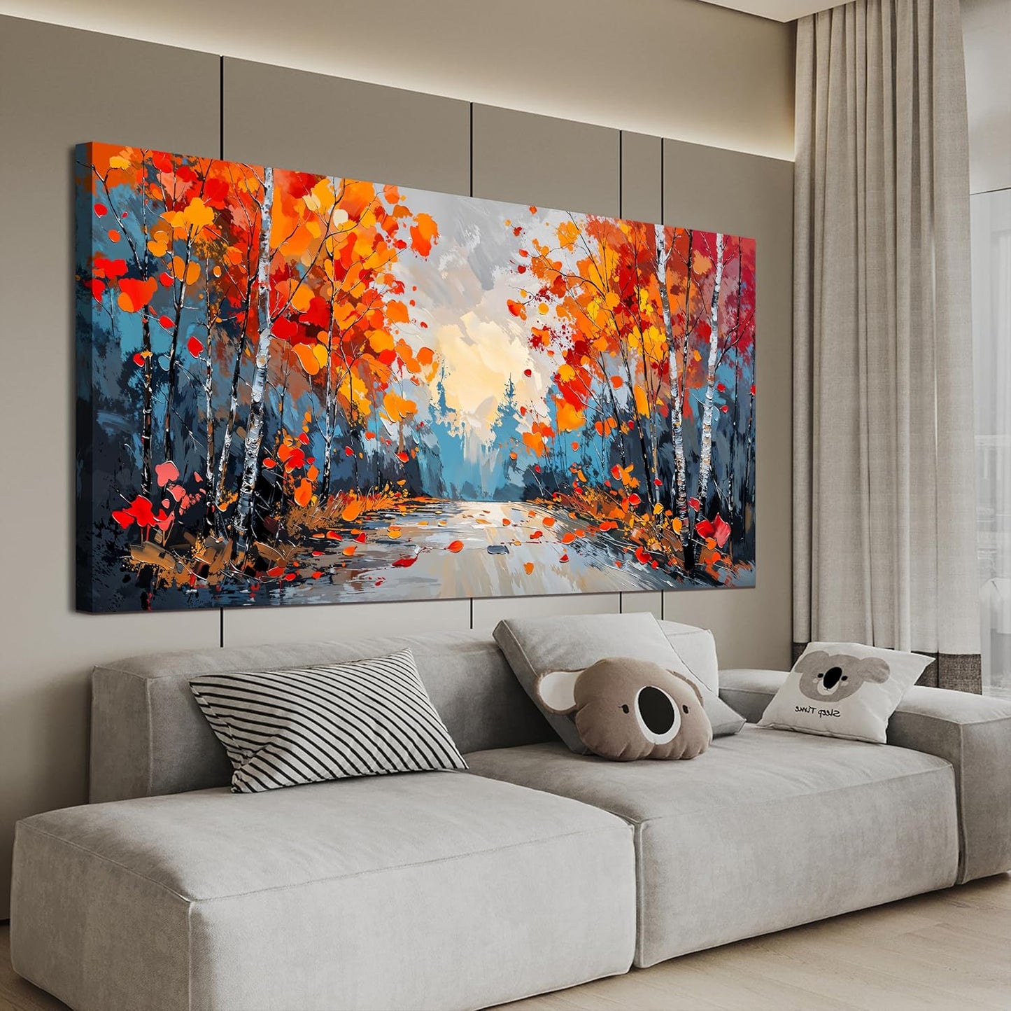 Canvas Wall Art Decor Large Vintage Wall Art Prints Wall Art Pictures for Living Room Canvas Art Wall Decor Nature Botanical Wall Art Decorations Artwork for Walls Bedroom Office Decor 24" X 48"