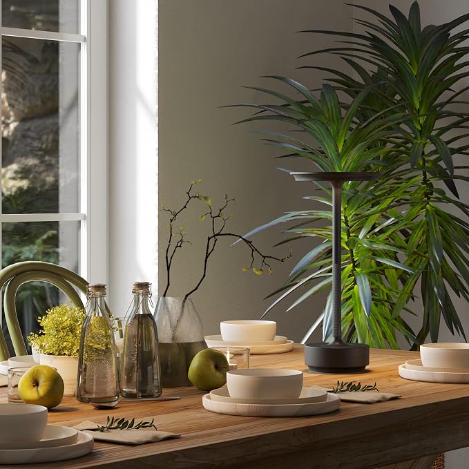 Rechargeable Cordless Table Lamps, Portable Battery Table Light.