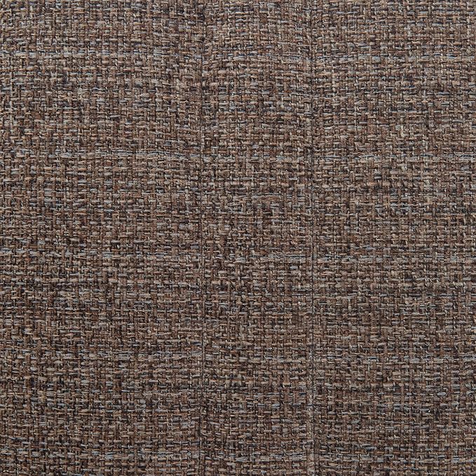 SIMPLIHOME Milltown Large Ottoman Bench - 44 inch Wide Upholstered Tweed Look Fabric Rectangle Footstool Ottoman in Mink Brown, Contemporary Bench for Bedroom with Cushioned Seat, Assembled