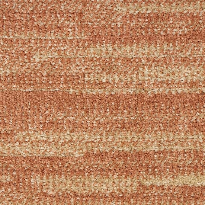 Nourison Home Nourison Essentials Rust 9' x Square Area Rug - Easy Clean, Non Shedding, Bed Room, Living Room, Dining Room, Kitchen (9' x Square)