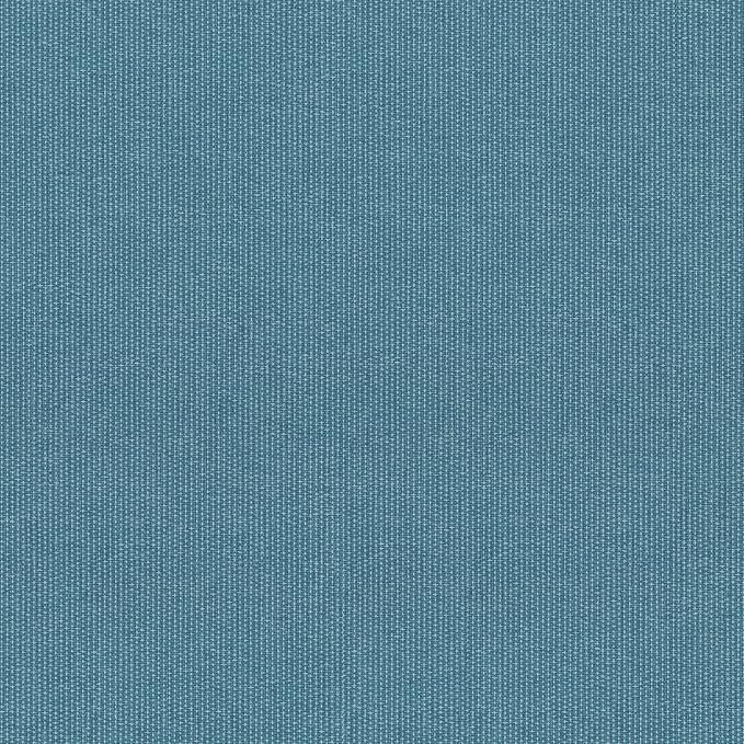 Arden 20x19 Luxury Foam Outdoor Double Welted Round Back Seat Cushion, Made with PROFOAM, Performance Fabric, Rain-Proof, Fade Resistant, Denim Blue Woven Solid