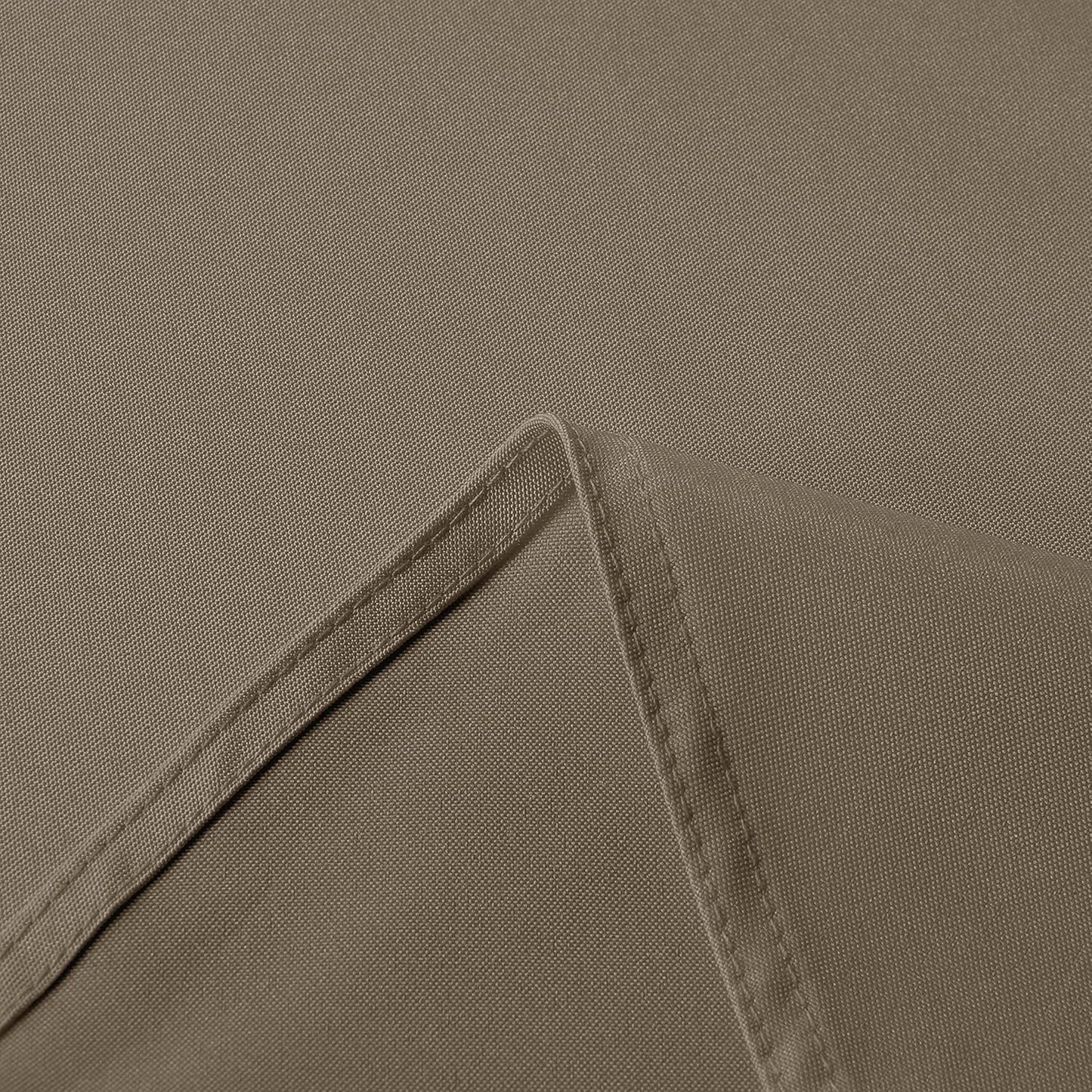 sancua Rectangle Tablecloth - 70 x 120 Inch - Stain and Wrinkle Resistant Washable Polyester Table Cloth, Decorative Fabric Table Cover for Dining Tables, Buffet Parties and Camping, Taupe