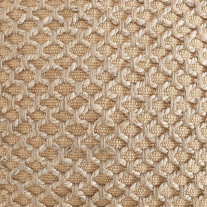 Boho Living 12x20 Beige Throw Pillow Covers Pillow insert not included - (1) Boho Pillow Cover