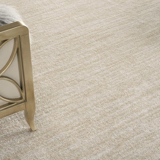 Nourison Home Nourison Essentials Ivory Beige 8' x 10' Area Rug - Easy Clean, Non Shedding, Bed Room, Living Room, Dining Room, Kitchen (8' x 10')