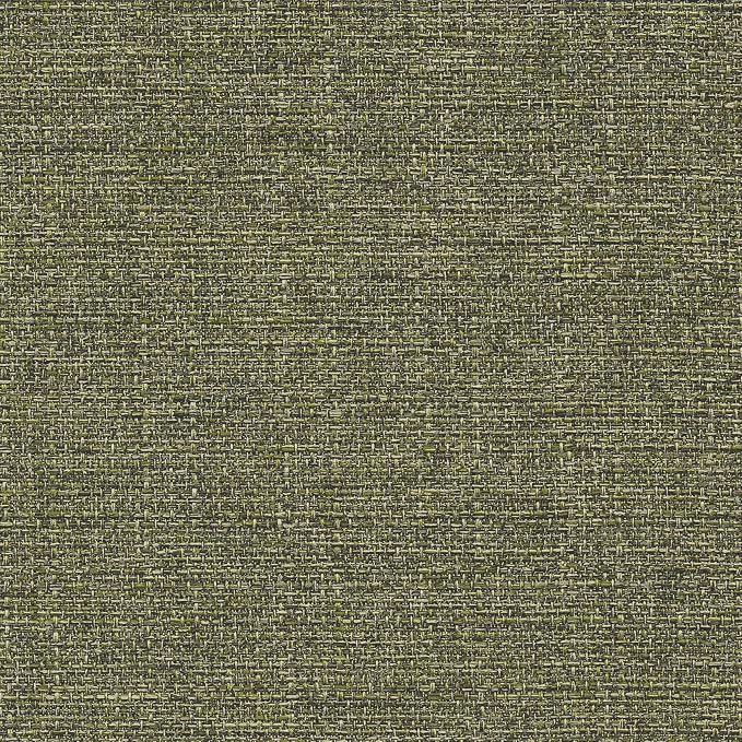 HomePop 19" Round Storage Ottoman - Green Tweed